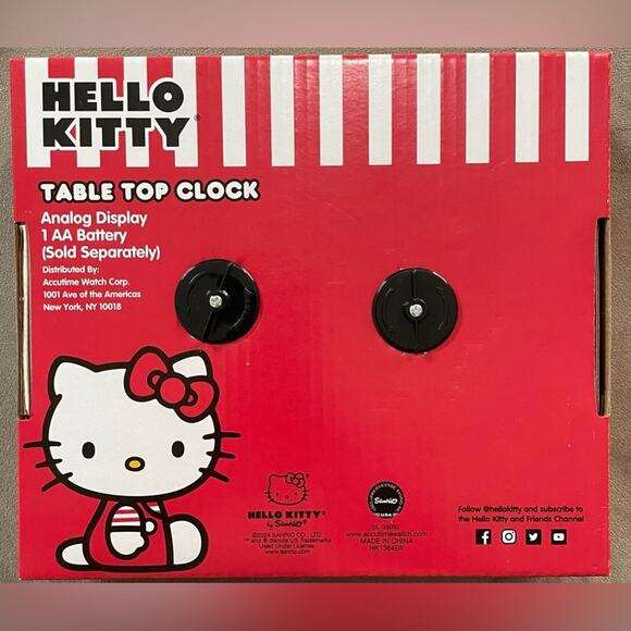 Hello Kitty Table Top clock - Picture 3 of 3